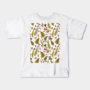 Woodland flora and fauna 2 Kids T-Shirt